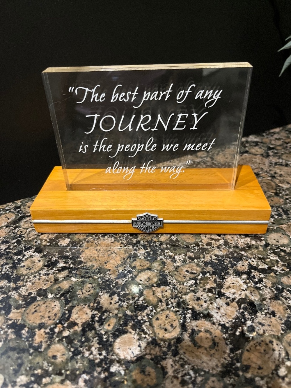 Harley Davidson Desktop Decor Picture Frame
